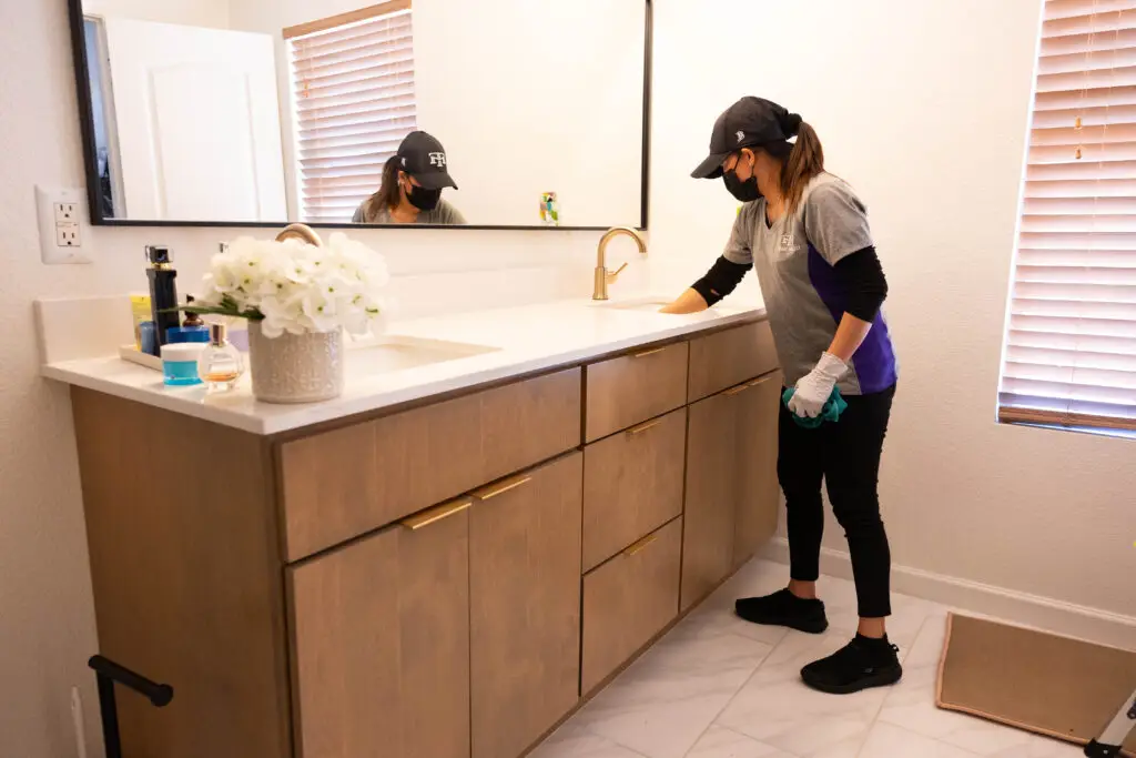 Airbnb linen storage ideas